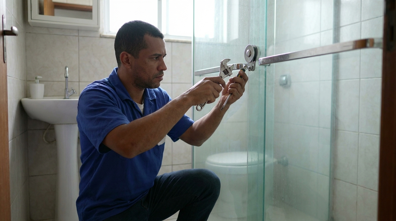 Manutenção e reparo de box de vidro perto de mim em Sete Lagoas‑MG